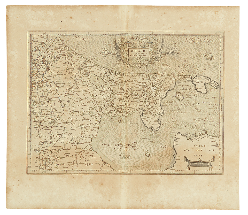 (MISCELLANEOUS MAPS.) [Mostly Mercator-Hondius.] Eleven engraved 17th century maps,